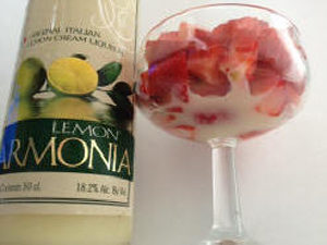Crema di Limoncello e Fragole