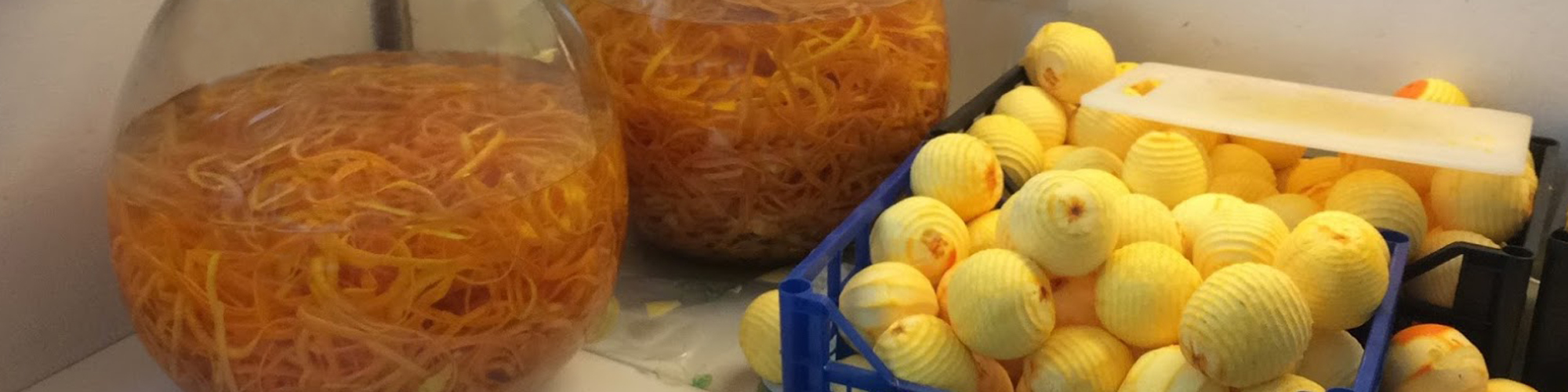 Lavorazione Arance BIO